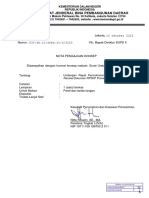 Surat Undangan Konsultasi RP3KP Provinsi Riau
