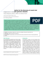 PhagePhisher - A Pipeline For The Discovery of Covert Viral Sequences in Complex Genomic Datasets