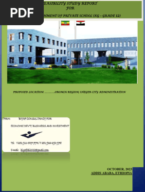 FEASIBILITY STUDY FOR SCHOOL PROJECT