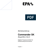 EPA Commander SK Size 2 To 6 Getting Started Guide Iss1-De