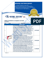 Dahua Алармни системи - ценовник 10.2023