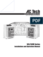 SCL/SCM Series: Installation and Operation Manual