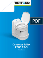 C200 CS/S Cassette Toilet: User Manual