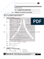 Indefinite Integration Exercise+HLP Solutions