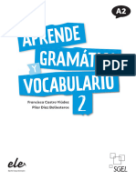 Aprende Gramática y Vocabulario. MUESTRA 2