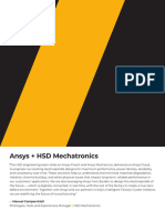 HSD Mechatronics Case Study