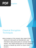 Lecture 2 Classical Encryption Techniques