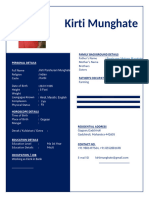 10 Marriage Biodata Template in Word