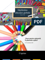 Săptămâna Educației Globale 2023 PowerPoint Popovici Filip Matei