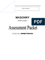 T10 3assessment Packet (Sample)