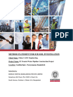 1.method of Statement For Subsoil Investigation Works