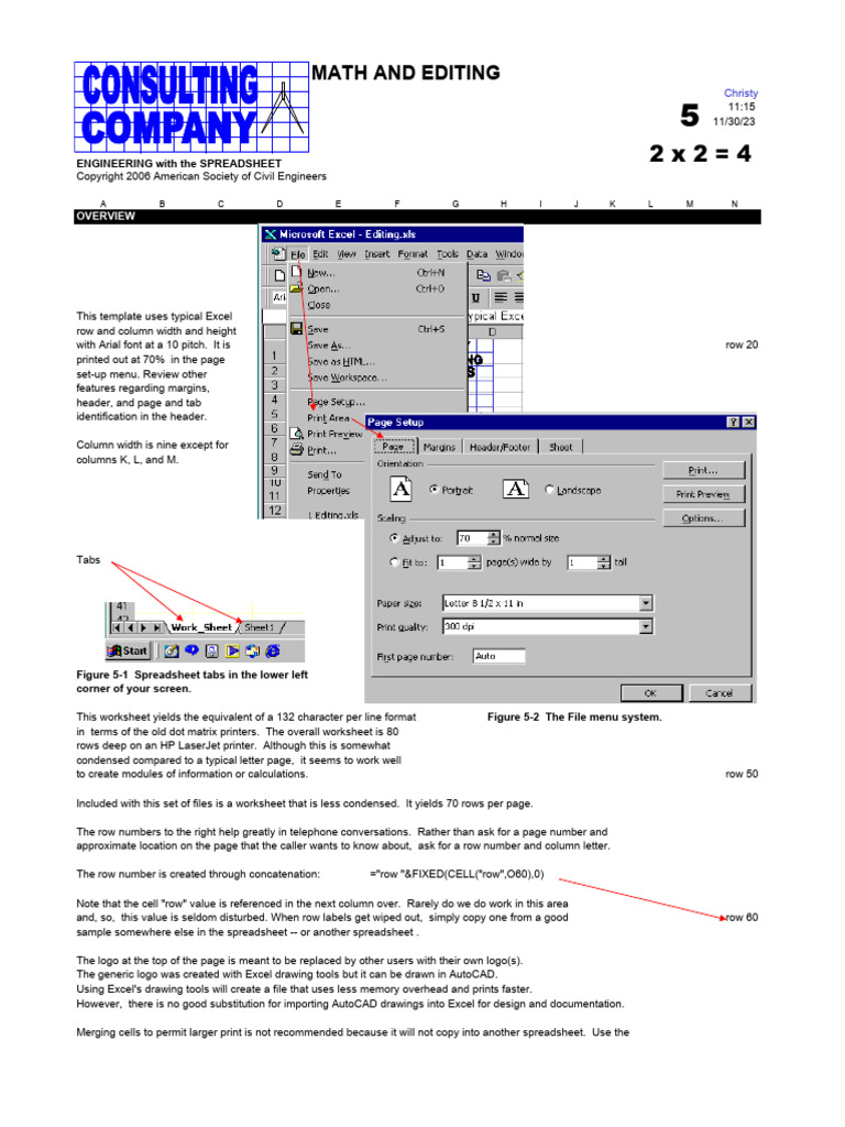 5 Math Editing PDF Microsoft Excel Spreadsheet