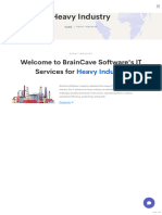 IT Services For Heavy Industry - Braincavesoft