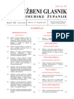 Službeni Glasnik Međimurske Županije Broj 25. Iz 2023. Godine