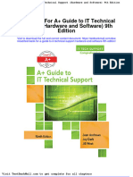 Test Bank For A Guide To It Technical Support Hardware and Software 9th Edition