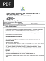 Relatório de Aluno com Deficiência Intelectual | PDF | Pedagogia ...
