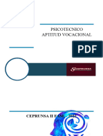 Perfil Vocacional Medicina Enfermeria Derecho