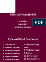 Retail m2 Pointers