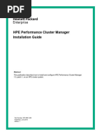 HPE Performance Cluster Manager Installation Guide-A00048259en - Us