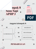 Kelompok 8 Sosis Sapi APHP 3