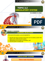 Topic 2.2 - Human Circulatory System