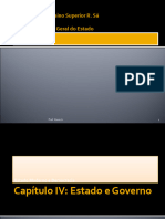 Unidade Ii - Cap. Iv - Estado e Governo - Estado Moderno e Democracia - 2020.1.