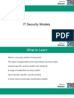 CSG3309 Security Models