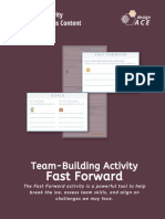 Team+Building+Activity+-+Fast+Forward