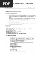 DBMS Lab (18IS507) Manual With Solutions-1