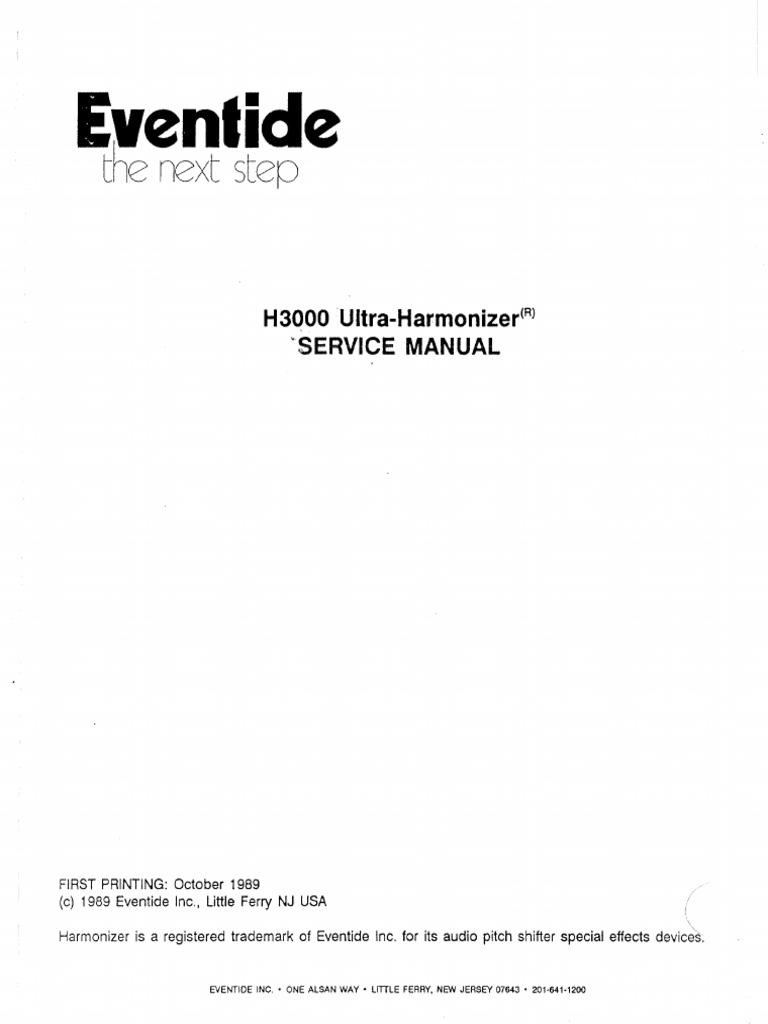 H3000 Service | PDF