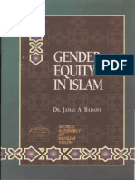 Gender Equity in Islam