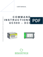 M - Command Instructions UC500 - XCOM - EN