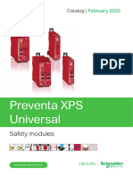 Catalog Preventa XPS Universal Safety Modules 2020