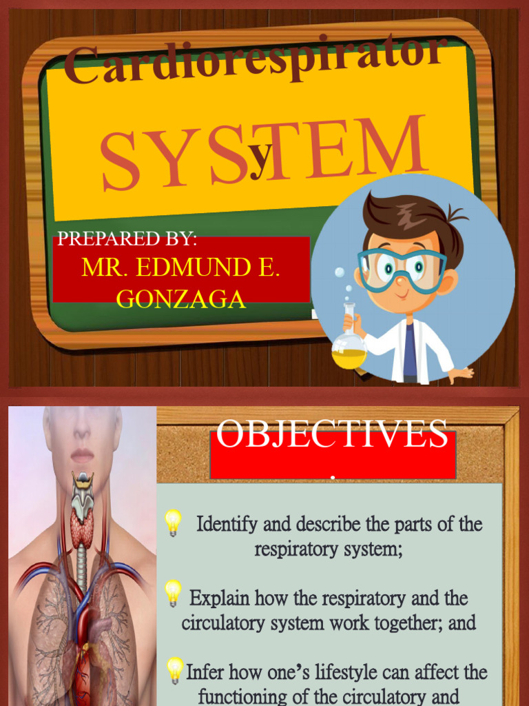 Science 9 Lesson 4 Cardiorespiratory System PDF Respiratory System
