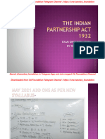 3 The Indian Partnership Act 1932 Nirmal Student