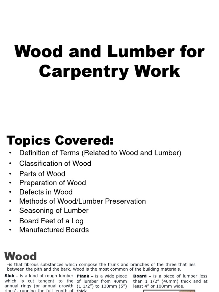 Wood & Lumber | PDF | Wood | Lumber