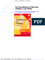 Test Bank For Foundations of Nursing 3rd Edition Lois White