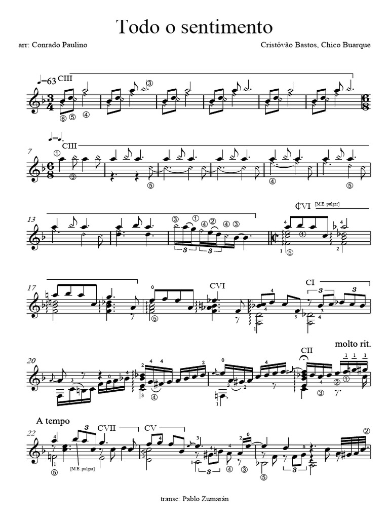 TodoOSentimento ArrConradoPaulino | PDF