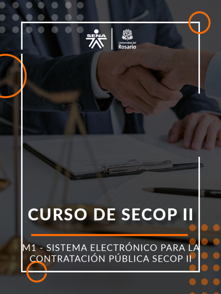 Modulo 1 SECOP II PDF Colombia Publicidad
