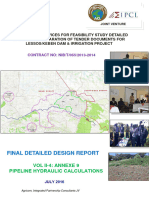 Volume II-4 - Annex 9 - Pipeline Hydraulic Calculations - Compressed