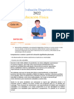 Evaluación Diagnóstica Educación Física 2°