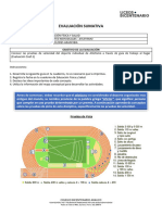 Evaluacion Diferenciada (Sumativa) - Atletismo