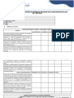 Ficha de Evaluacion de Practicas en Aula VII - VIII.