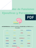 Actividades de FFEE y Percepción