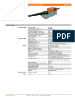 Belimo SR230A-5 Datasheet En-Gb