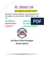 RS Chemistry-Project-on-study-of-food-adulterants