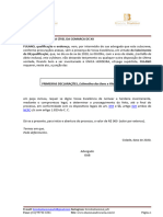 Modelo Inventario Primeiras Declaracoes e Partilha Herdeiro Unico Quantia em Dinheiro