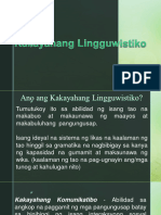 Kakayahang Lingguwistiko Group 2