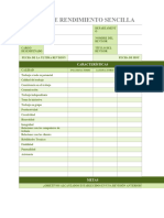 IC Simple Performance Review Template 27089 ES