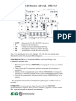 Manual Receptor 1 Canal SEG